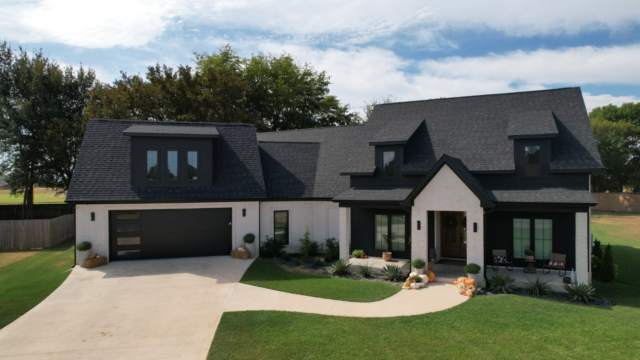 Sicily Circle completed two-story home